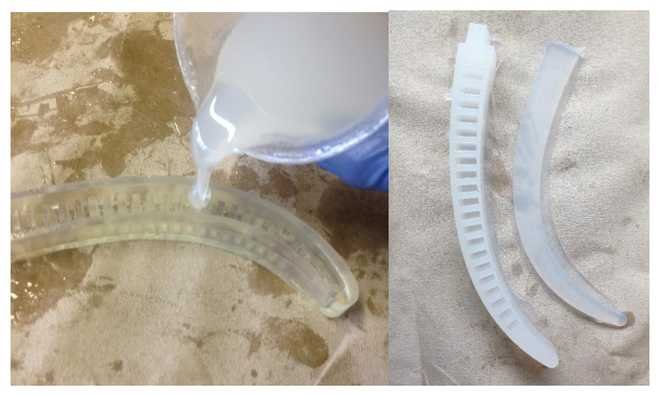 Vaciado de los tentáculos