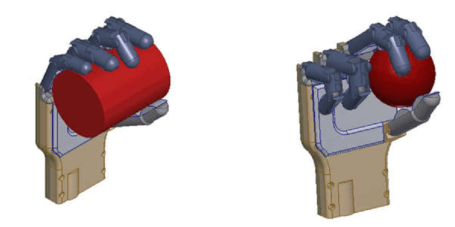 Simulación de agarres